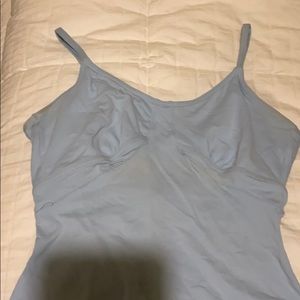 Capezio Light blue Leotard spaghetti straps